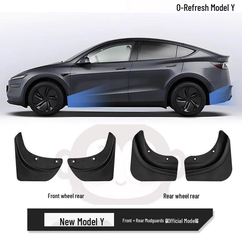 Unsichtbarer Kotflügel für Tesla Model Y/3 Facelift - Verstecktes Auto-Dekorationszubehör