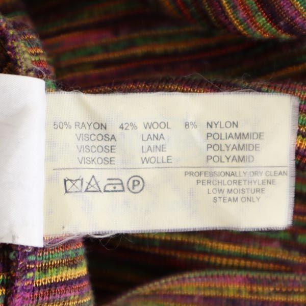 Missoni made in Italy Overall handle Long sleeve Skirt suit Setup 44/42 Women Used