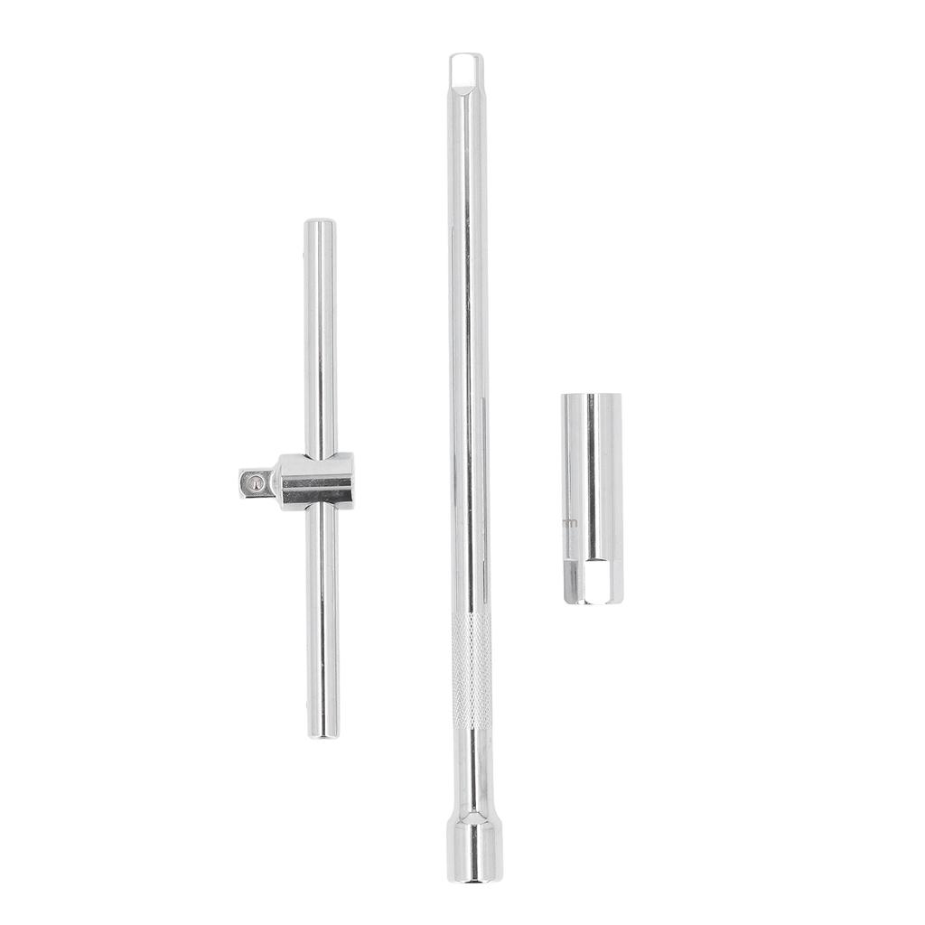 Sparking Plug Disassembly Tool Set Cr V Steel Sparking Plug Extractor Set with 14mm Socket 3/8 Inch 