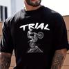 Trial Extreme Motorcycle Acrobatic Motorsport Motorbike Fan TShirt 100 Cotton ONeck T Shirt Short Sleeve Casual Mens Top