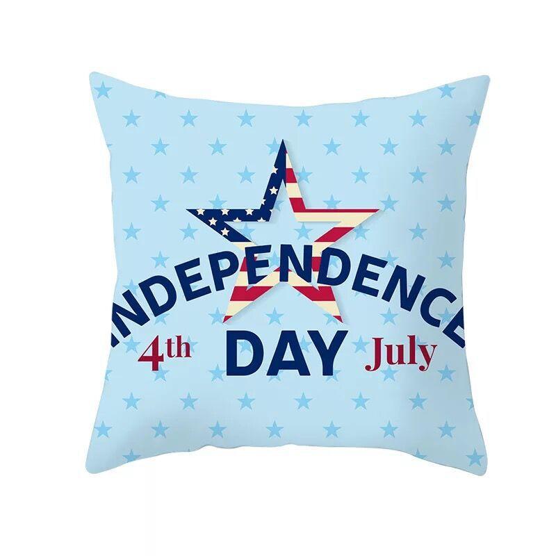 American Flag Independence Day Pillow Case Holiday Gift Home Decor Pillow Case