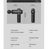 Fitness Massage Gun Fascia Deep Muscle Relax Body Neck Massager Electric Fitness Equipment Noise Reduction Christmas Gift