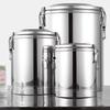 Ruhan 70L Stainless Steel Insulated Soup Dispenser with Faucet