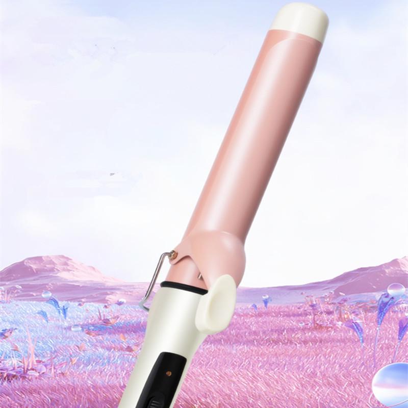 Large Curling Iron for Water Waves & Perms - Compatible with EU, US, UK, AU