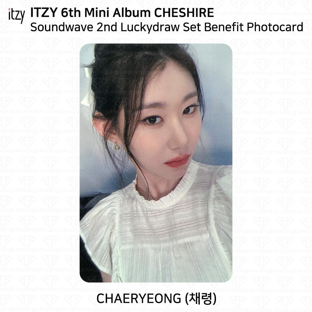 ITZY 6th Mini Album Cheshire Soundwave 2nd Lucky Draw Photocard Benefit Ver.