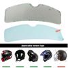 Universal Motorcycle Helmet Clear Patch Film Anti-fog And Rain Film Nano Coating Sticker Film Helmet Motocross 1PC