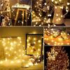 Guirlande lumineuse 100 LED 10M NOEL étanche Waterproof LED Lampes durable à suspendre Intérieur Extérieur Guirlande pour les fetes