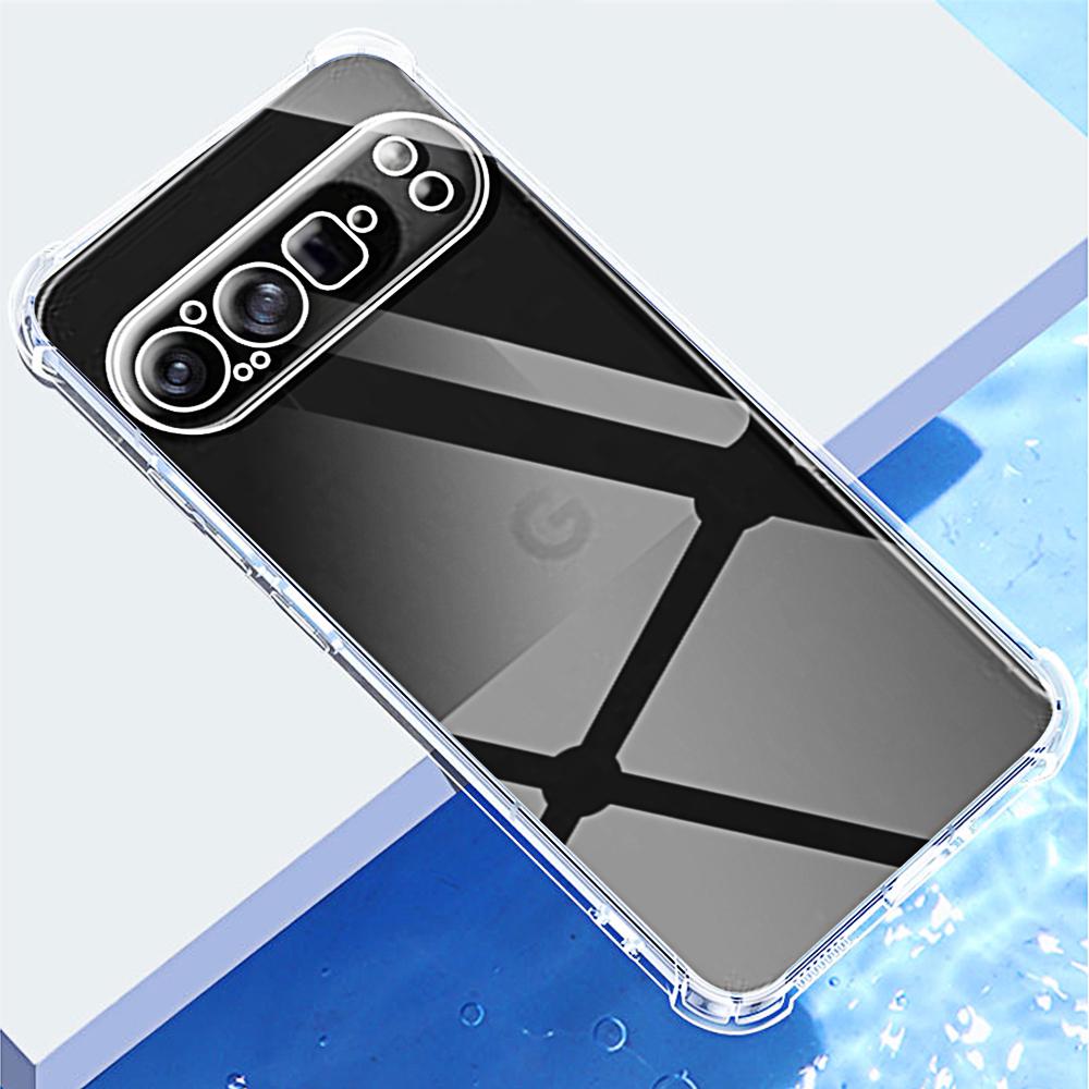 Transparent Phone Case for Google 9 Pro Protective Camera Back Cover for Google Pixel 8 7 6 Pro A 9pro 7a Clera Soft TPU Shell