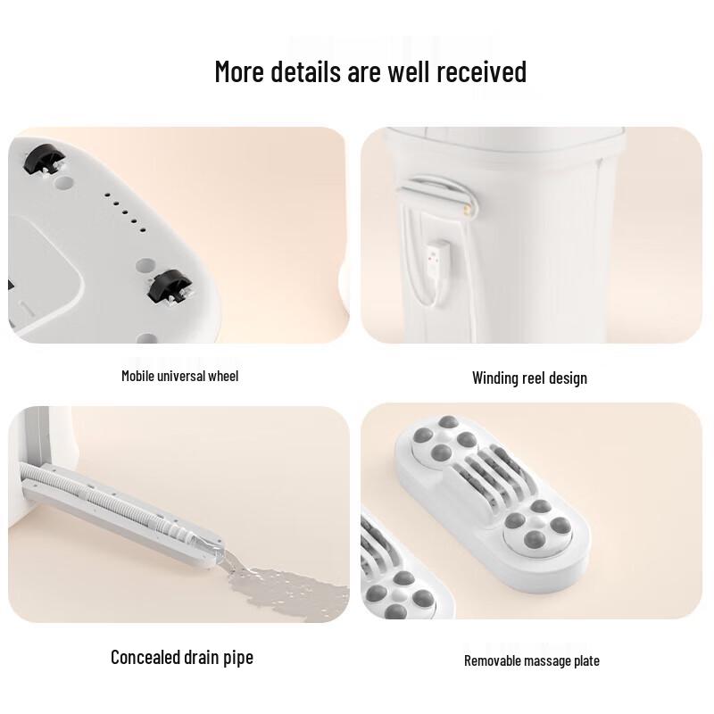 CLORIS F988 Automatic Heating Foot Massager & Steamer