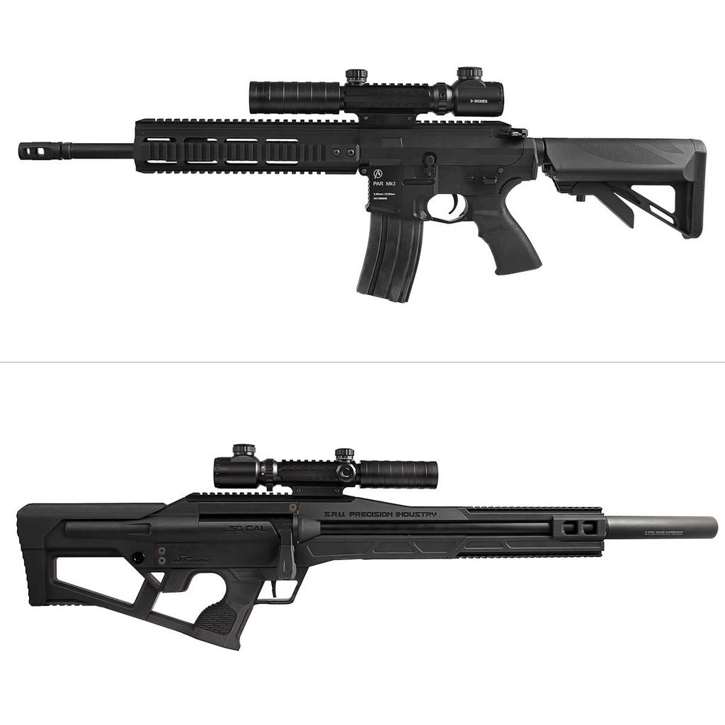 Scoking Tri-Rail RG illuminated 3-9×32EG Mil-dot variable magnification riflescope