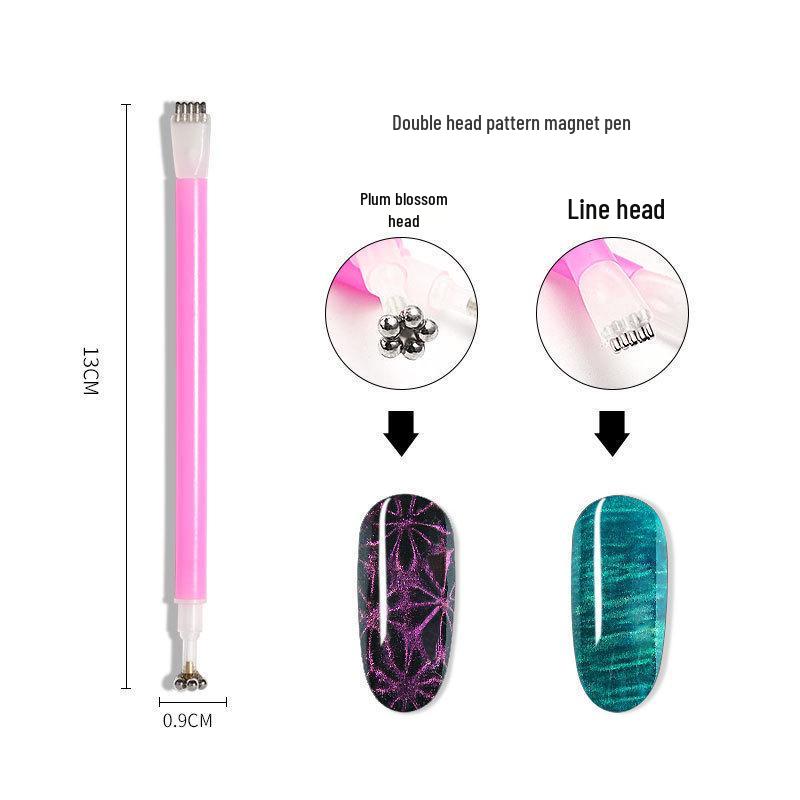 Francuski Kocie Oko Długi Pasek Magnesowy Zestaw Narzędzi do Salonu Paznokci