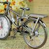 Vintage Bike Shape Alarm Clock Fun Bicycle Clock Ornaments for Home Decor