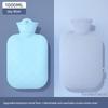Hot Water Bottle for Warming, Plush Hot Water Bag for Stomach, Bed, and Hand Warming, Explosion-Proof, Suitable for Female Students and Menstrual