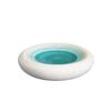 BRCeramics Molecular Gastronomy Tableware Appetizer Plate Sashimi Plate Restaurant Circular Insulation Ceramic Dessert PlatesEY