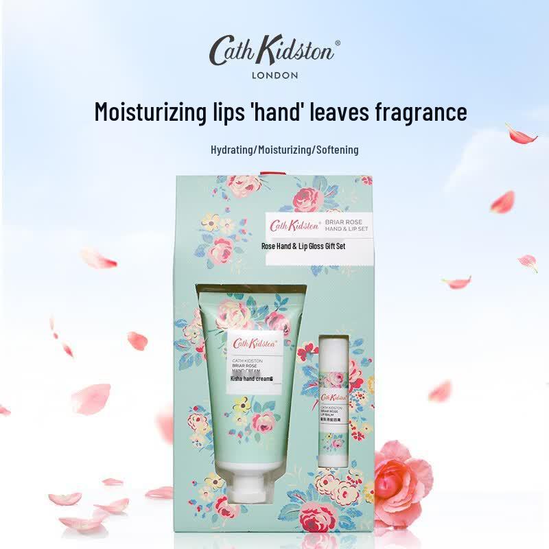 Cath Kidston Rose Hand & Lip Balm Gift Set
