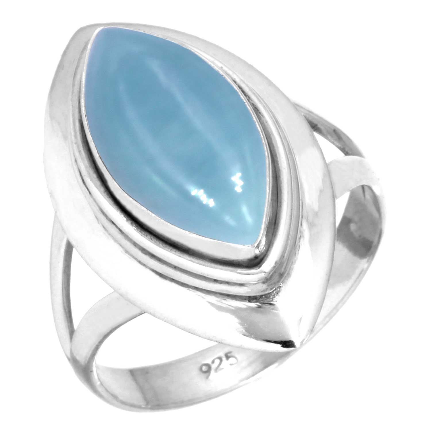 

Кольцо из стерлингового серебра 925 пробы с женским драгоценным камнем, ювелирное изделие ручной работы, подарок на День святого Валентина, амазонит, ангелит, голубой опал, ботсванский агат, мохаве, лазурит, хризоколла 13