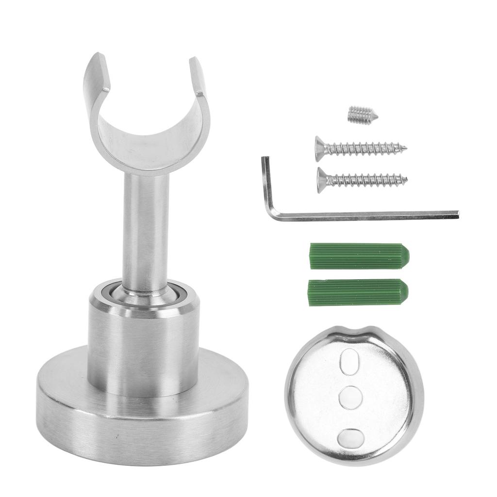 RV Shower Head Holder Universal 360 degrees Adjustable Pull Out Type Stainless Steel Bathroom Shower Wand Bracket For