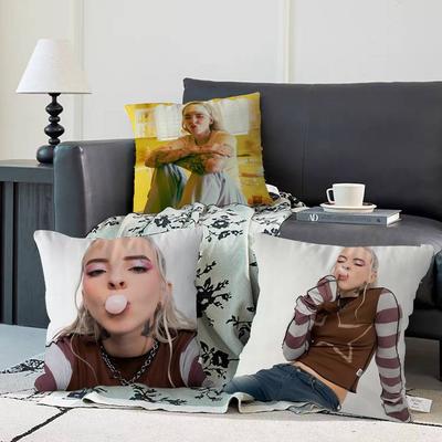Singer Young Miko Movie Sticky Pillow Cover Design Cushion Cover Decor Holiday Decorati