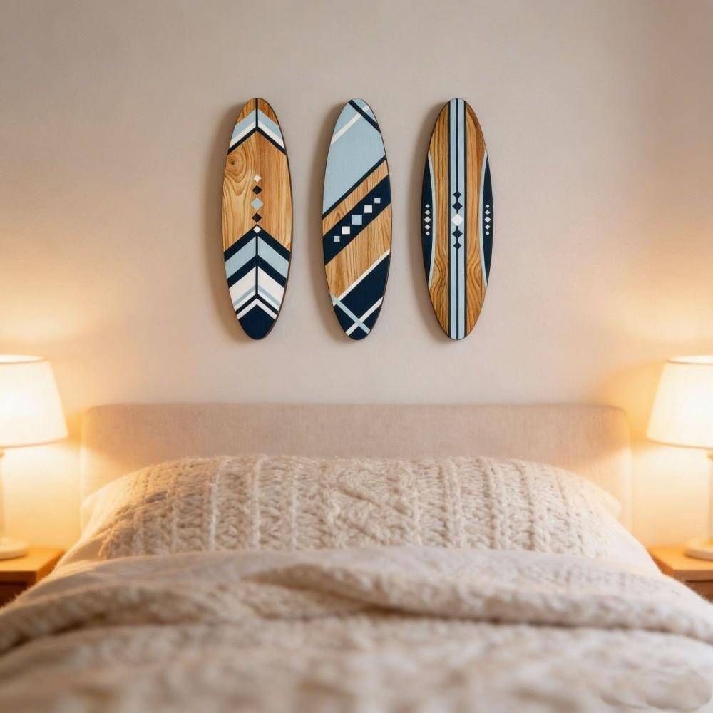 with Hook Surfboard Wall Decor Hawaiian Theme Surfboard Hanging Ornament  Beach Style