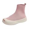 Μοντέρνα γυναικεία αναπνέοντα sneakers με χοντρή σόλα, casual slip-on παπούτσια, πλεκτά sneakers, γυναικεία παπούτσια τένις, καλοκαιρινά παπούτσια-κάλτσες