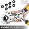 Pex-Al-Pex 16-32mm Perstang Composietpijp krimptang TH25 TH32, Buizenpers tang 16 - 32MM Pex-Al-Pex Composietpijp aluverbund-rohre