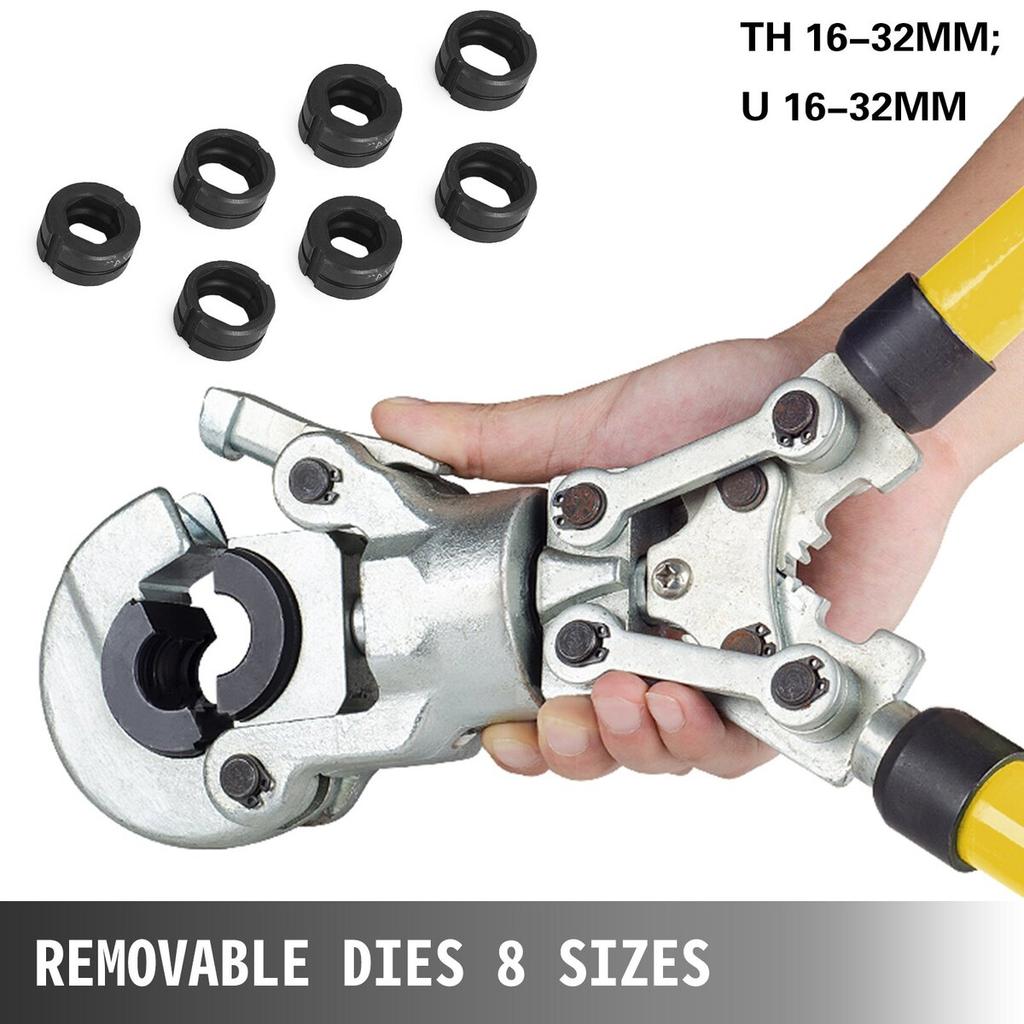 Pex-Al-Pex 16-32mm Perstang Composietpijp krimptang TH25 TH32, Buizenpers tang 16 - 32MM Pex-Al-Pex Composietpijp aluverbund-rohre