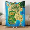 1pc Blanket - game Stardew Valley  Print Design,Lightweight Blanket for Sofa,Bed- Soft &Warm,Gift for All Seasons