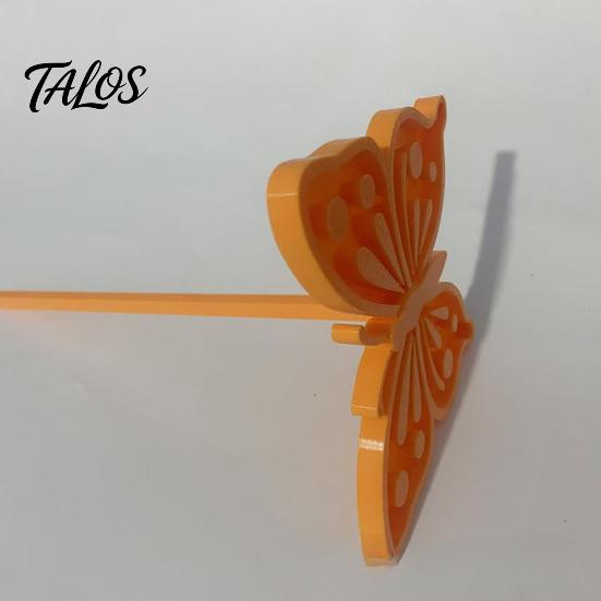 Insect Watering Station 3D Printed Station, Butterfly Beetle Bee Water Feeder with Outdoor Waterer Stake, Shape Drinking Cup for Garden Courtyard