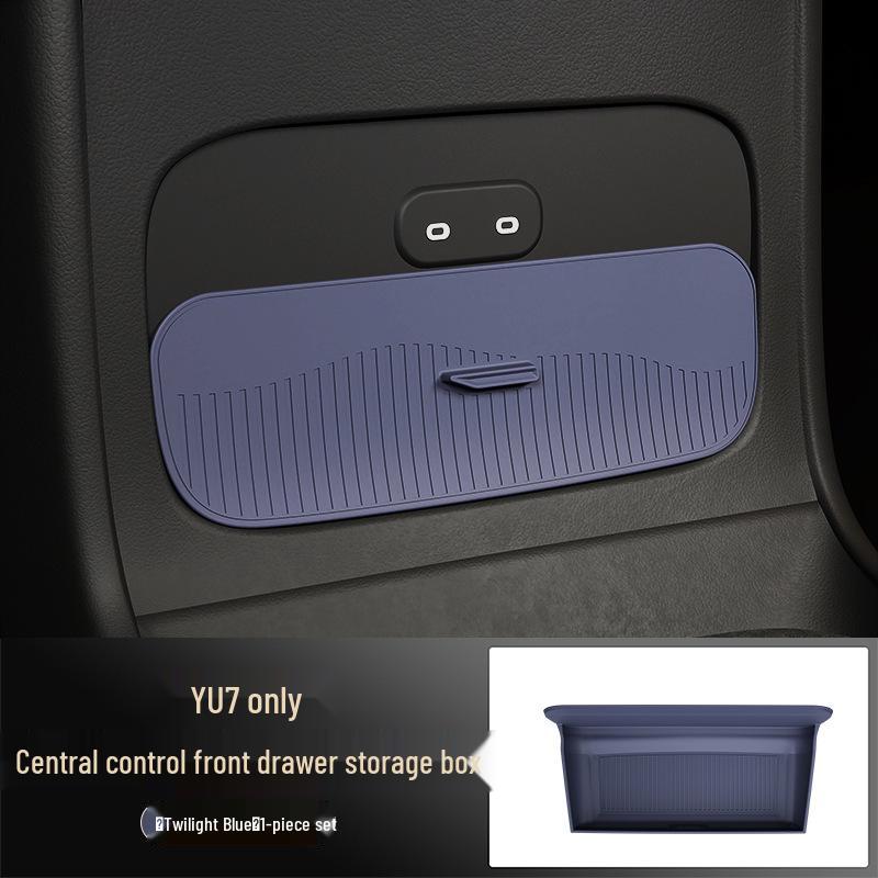 Yu7 Central Control & Rear Screen Anti-Shake Silicone Storage Box