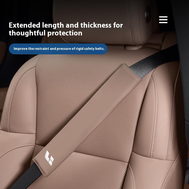 Fit For Li L6 L7 L8 L9 LIXIANG I8 MEGA Car Seat Belt Shoulder Pad Anti-Chafing Neck Anti-Wear Clothing Interior accessories