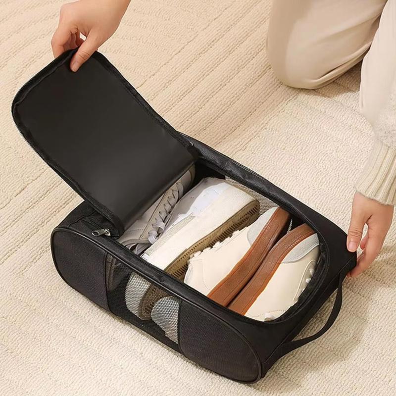 Portable Golf Shoe Bag High Quality Oxford Cloth Handbag Waterproof Dustproof Lightweight Football Tennis Shoe Storage Bag