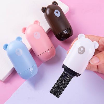 1Pc Security Stamps Theft Protection Roller Stamp for Privacy Confidential Data Guard Roller Privacy Seal Roller Theft Protect