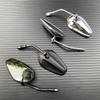Motorcycle Rearview Rear View Mirrors Glass Back Side Mirror Right Left For Harley 883 1200 48