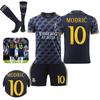 Real 2324 Season Madrid Number 10 Modric Kid Adult Soccer Jersey Apparel Sports