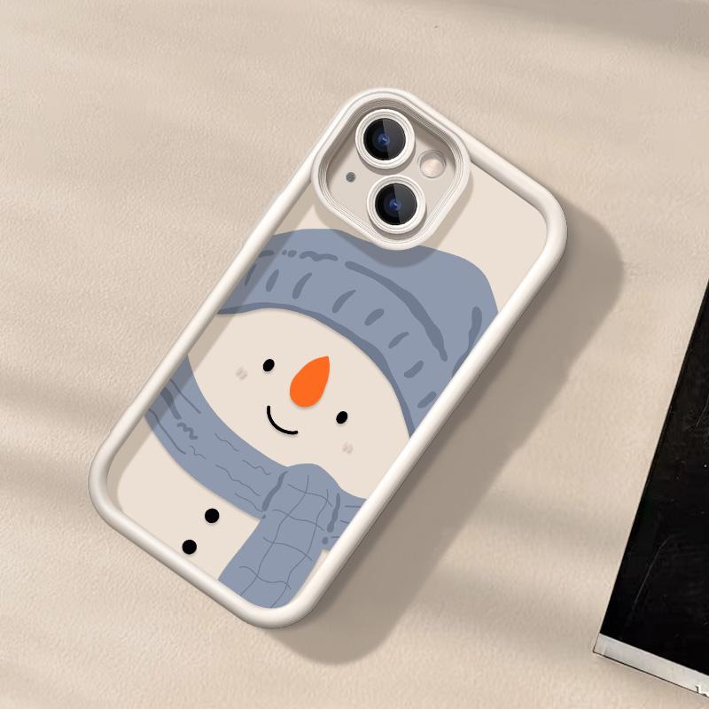 Christmas Phone Case for iPhone 11 13 12 14 15 16 Pro Max XR XS Samsung A15 A55 A05 Redmi 12 13C OPPO A16 A18 A60 Reno 11 Vivo Y17S Y12 Infinix Note