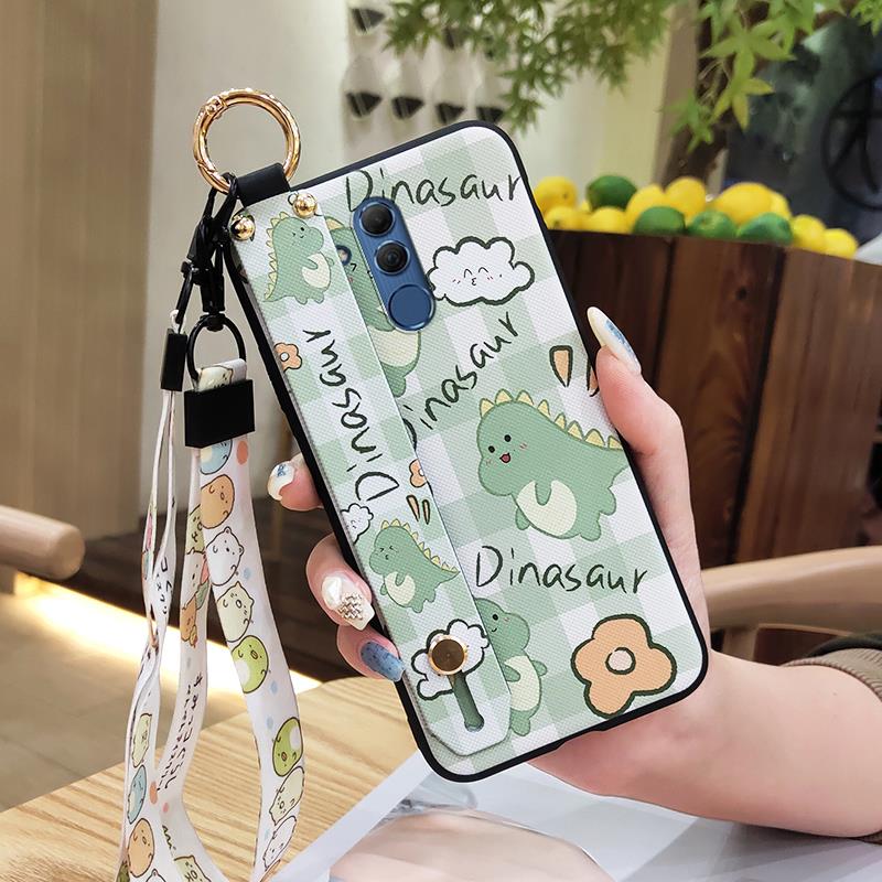 Protective Ring Phone Case For Huawei Mate 20 Lite Dirt-resistant Phone Holder Fashion Design Soft case Back Cover Cute