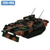 Military MOC 1773pcs Sweden STRV103B Main Battle Tank Building Blocks Bricks Set DIY 1/28 Scale Tank Model Toys For Boy Adult