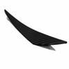 6 Pieces PU Car Front Bumper Lip Decorative Stylish Self-adhesive Carbon Fiber Grain Splitter Part Accessories