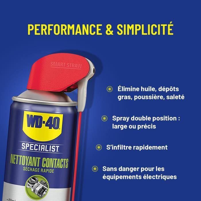 Nettoyant Contact Séchage Rapide Aérosol 400 Ml - WD-40 SPECIALIST - 33368