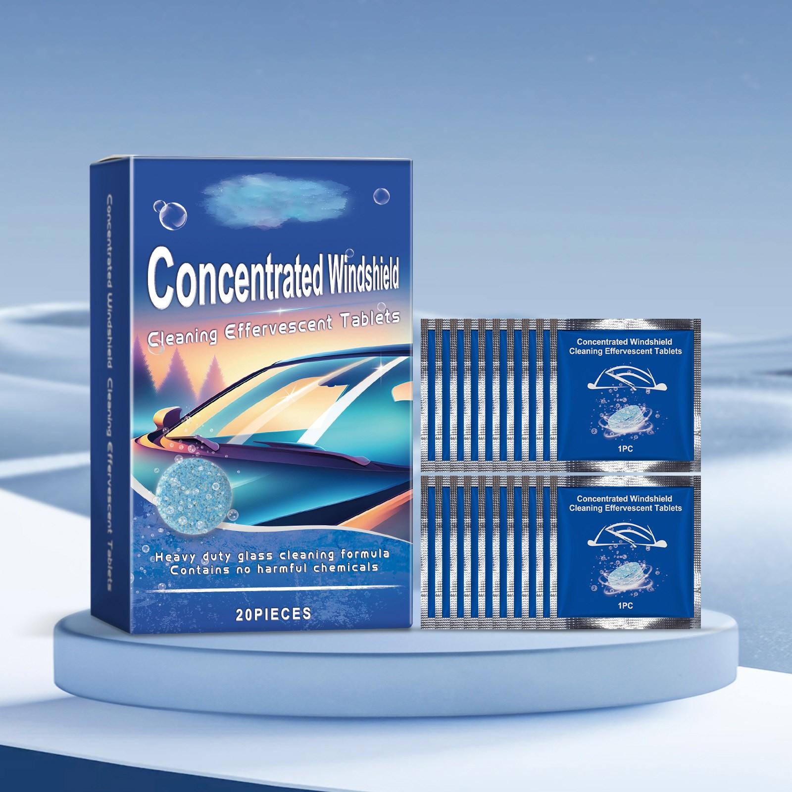 Шипучие таблетки для очистки масляной пленки автомобиля — фото 3