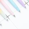 1 Piece Diamond Mouse School Pen Bullet Point Metal Ballpoint Pen Black Writing Pen For Student Rose Gold Stationery