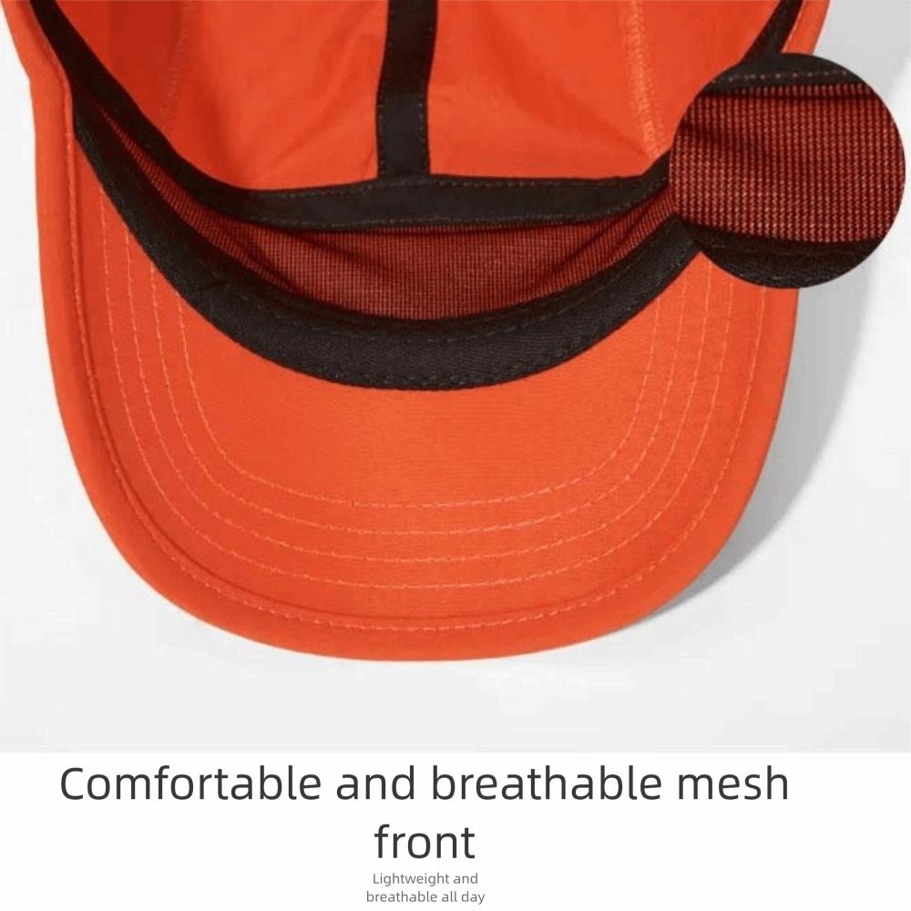 Waterproof 5-Panel Cap Drawstring Elastic Quick-dry Hat Men Women Baseball Cap  Snap Back