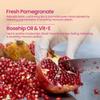 Nat Habit Granatapfel Rose Lippenbutter Mit Desi Ghee Und Rohem Honig Für Tiefenfeuchtigkeit Und Weiche Gesunde Lippen 8 Gramm