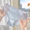 Women Sweet Lace Panties Cotton Antibacterial Crotch Girls Seamless Sexy Underwear Low Waist Thin Hollow Briefs