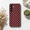 Luxury Y2K Polka Dots   Phone Case For Samsung Galaxy A73,A72,A71,A70,A53,A52,A51,Soft Silicone Black Cover