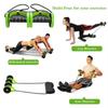 Resistance Bands Ab Roller Knee Mat Abdominal Wheel Core Workout Equipment  Body Shaping