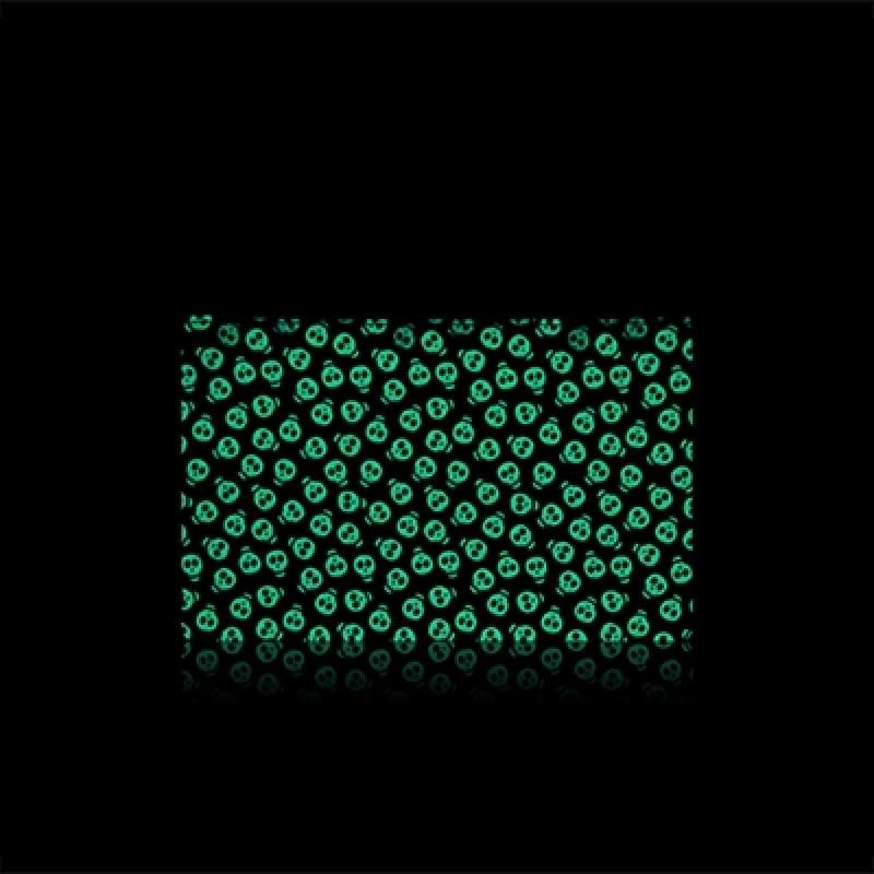 Tiny Skull Glow-in-the-Dark Pouch (Medium)