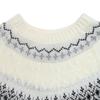 Women's Long-Sleeve Fair Isle Sweater - 2026 Autumn/Winter Loose Jacquard Top