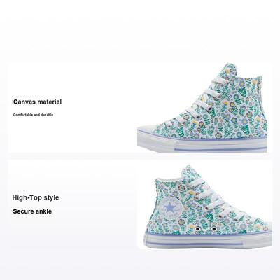 Tênis Infantil Chuck Taylor All Star Canvas Cano Alto Tênis Infantil Branco 670214c