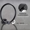 Stainless Steel Wall Mounted Shelf Bathing Rack Towel Ring Towel Holder Bathroom Accessories Hanger